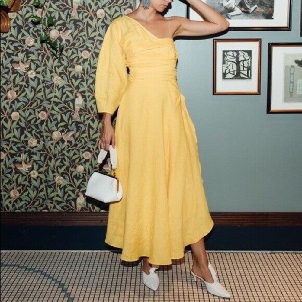 Rachel Comey yellow tipple dress